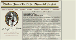 Desktop Screenshot of fathercoyle.org